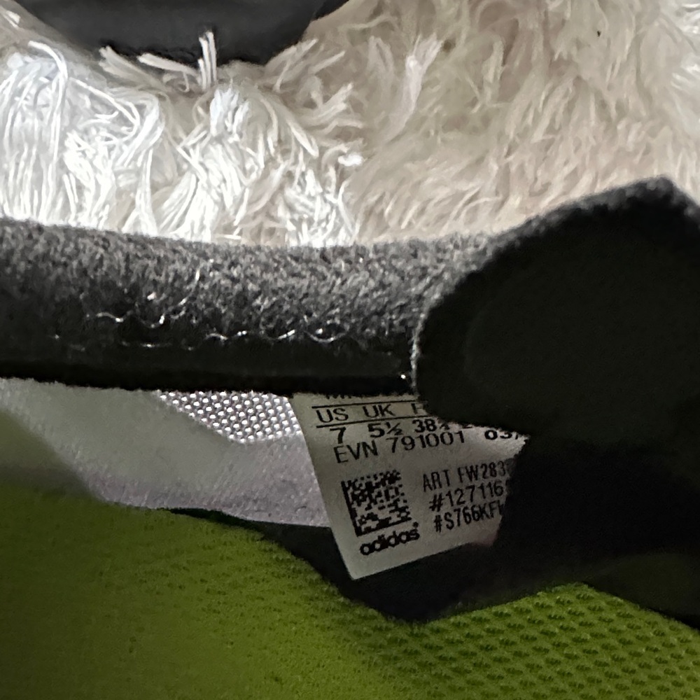 adidas White and Black Athletic Shoes - Picture 6 of 7